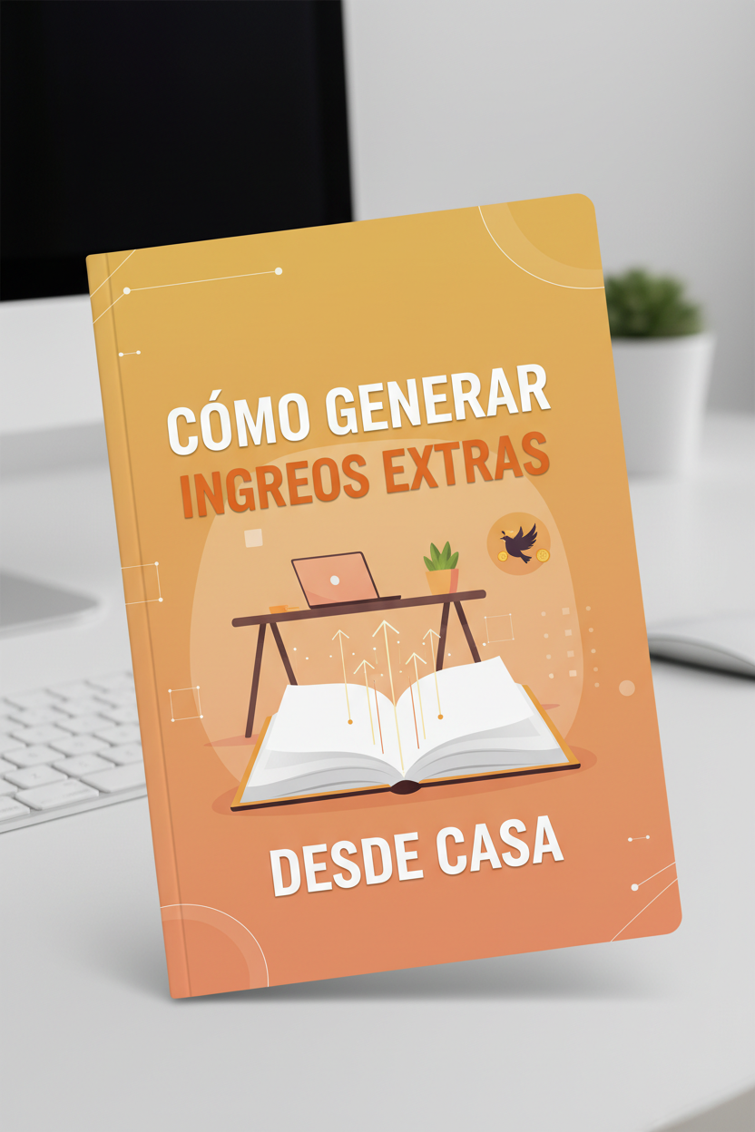 Portada de la guía Cómo Generar Ingresos Extras desde Casa